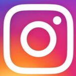 Instagram logo.