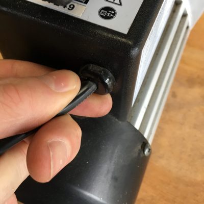 Photo of a cord inspection | Featured image for Test and Tag Training Course page for Get Skilled Training.