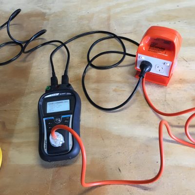 Photo featuring electrical testing equipment | Featured image for Test and Tag Training Course page for Get Skilled Training.